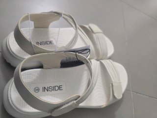 Sandalias Inside Talla 39 Blancas