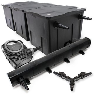 Juego de filtros SunSun 90000l para estanque con