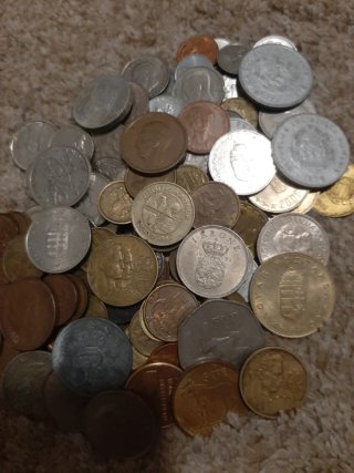 153 Monedas de Europa Colección Variada