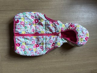 Chaleco estampado flores 12/18 meses