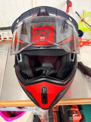 Casco Modular Axxis con intercomunicador Midland