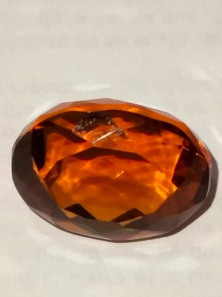 Topacio Natural Naranja 16.60 Cts