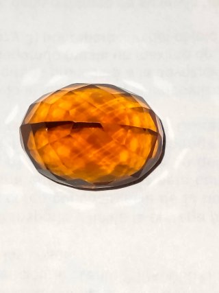 Topacio Natural Naranja 16.60 Cts