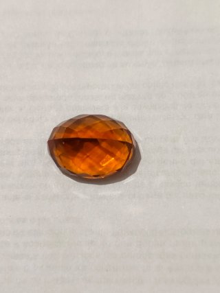 Topacio Natural Naranja 16.60 Cts