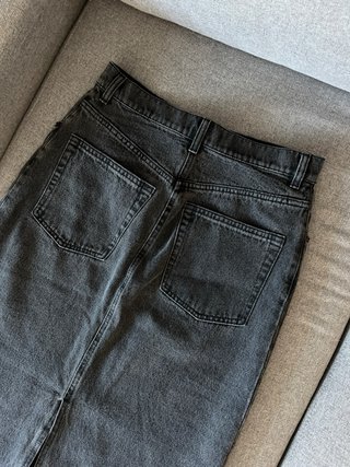 Falda vaquera larga de H&M S
