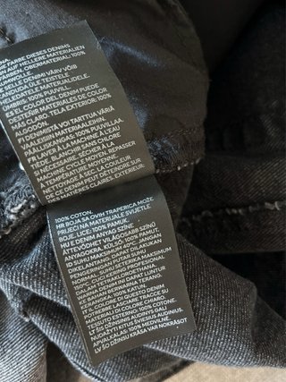 Falda vaquera larga de H&M S