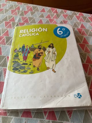 Religión católica, 6o Primaria Proyecto Cafarnaún