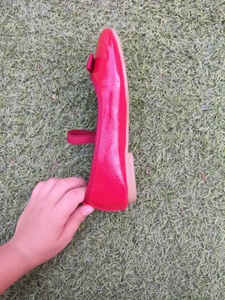 Zapatos niña rojos