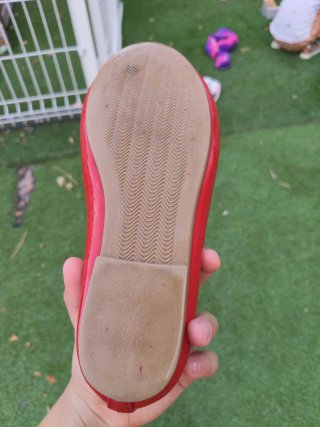 Zapatos niña rojos