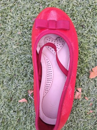 Zapatos niña rojos