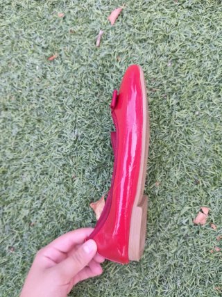 Zapatos niña rojos
