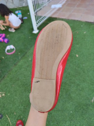 Zapatos niña rojos