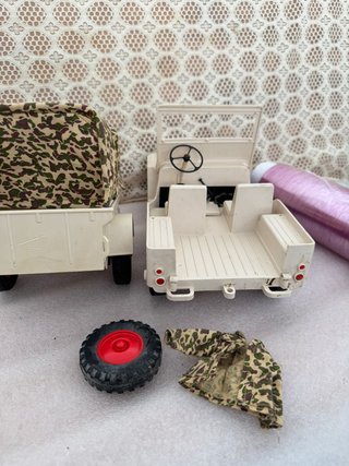 Madelman Coche Jeep Safari + Remolque