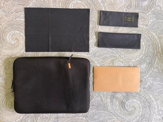 Funda portátil 13-14 + 3 paños microfibra