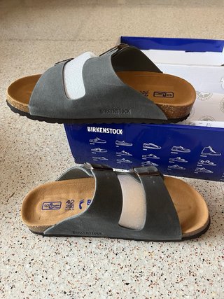 Sandalias Birkenstock Gris
