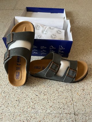 Sandalias Birkenstock Gris