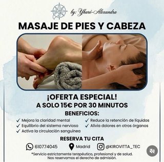 Quiromasaje terapéutico y deportivo a domicilio