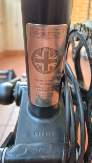 Brompton SL6 Edición Negra