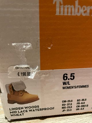 Botas Timberland Mujer Talla 37.5 Impermeables