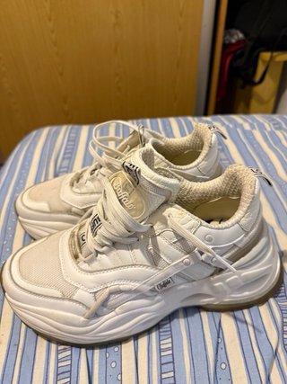 Zapatillas Buffalo Triplet Hollow Blancas