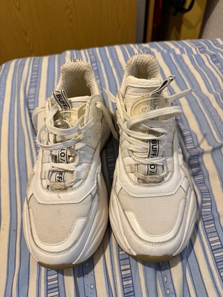 Zapatillas Buffalo Triplet Hollow Blancas