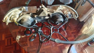 Faro Delantero Moto LED H7 Piaggio X9 de 2004.