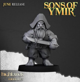 Matadores Piratas Enanos - Highlands Miniatures