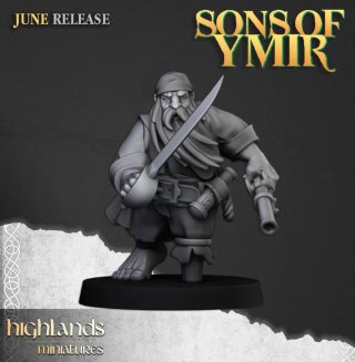 Matadores Piratas Enanos - Highlands Miniatures