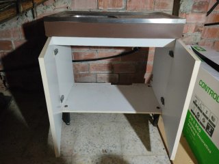 Mueble de cocina con fregadero