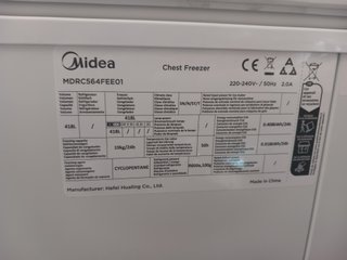 Arcón Congelador Midea 418L