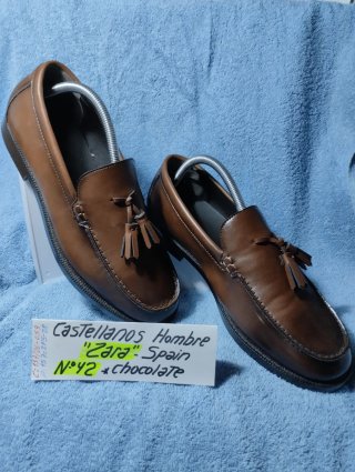 Mocasines Castellanos "Zara" *N: 42 Chocolate