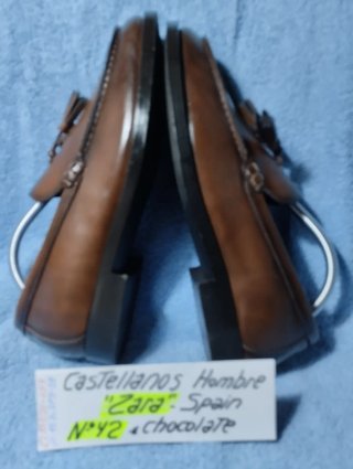 Mocasines Castellanos "Zara" *N: 42 Chocolate
