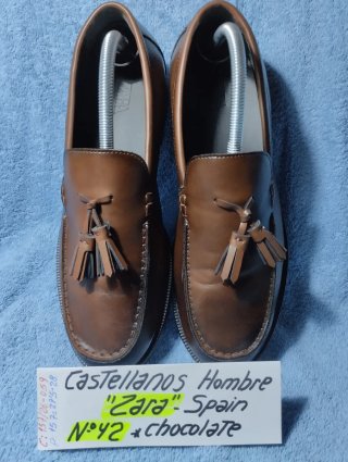 Mocasines Castellanos "Zara" *N: 42 Chocolate