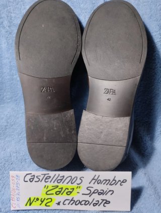 Mocasines Castellanos "Zara" *N: 42 Chocolate