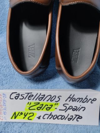 Mocasines Castellanos "Zara" *N: 42 Chocolate