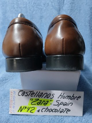 Mocasines Castellanos "Zara" *N: 42 Chocolate