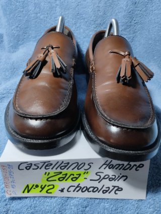 Mocasines Castellanos "Zara" *N: 42 Chocolate