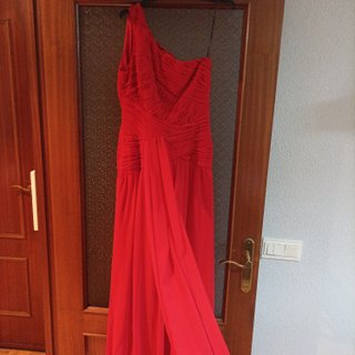 Vestido de fiesta rojo talla 40