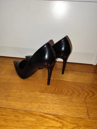 Zapatos de tacón negros New Yorker talla 38
