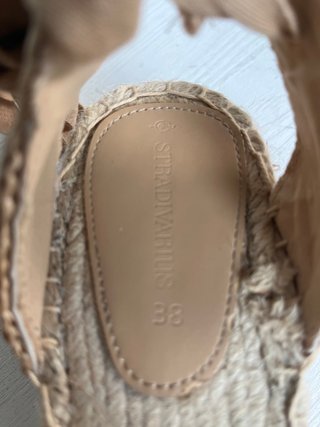 Alpargatas Stradivarius Talla 38