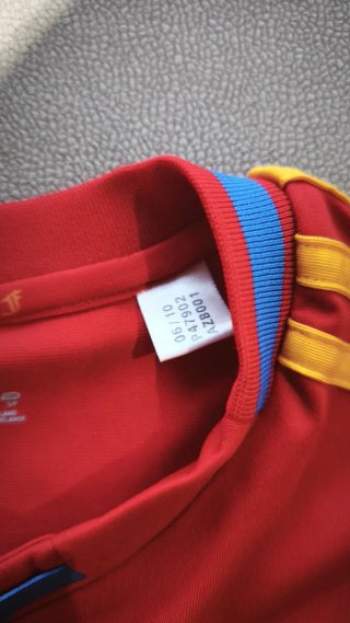 Camiseta España Mundial 2010 Adidas talla S