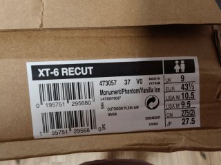 Scarpe Salomon Lab XT 6 nuove