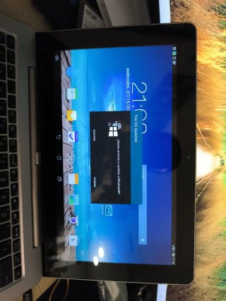 Asus Transformer Book Trio TX201L Plata