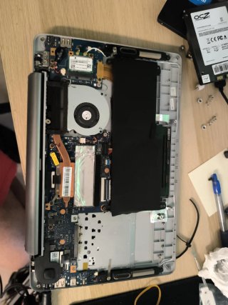 Asus Transformer Book Trio TX201L Plata