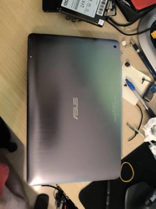 Asus Transformer Book Trio TX201L Plata