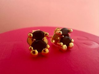 Pendientes Tous Ónix Color Bear