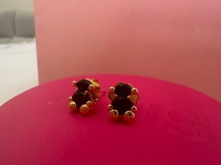 Pendientes Tous Ónix Color Bear