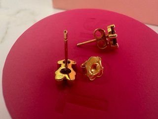 Pendientes Tous Ónix Color Bear