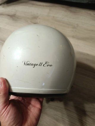 Casco Moto NZI Blanco con Visera