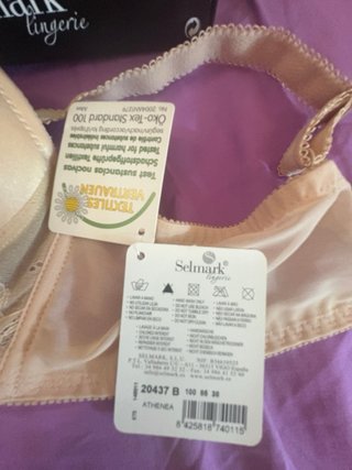 Sujetador Selmark Beige talla 90 B push Up